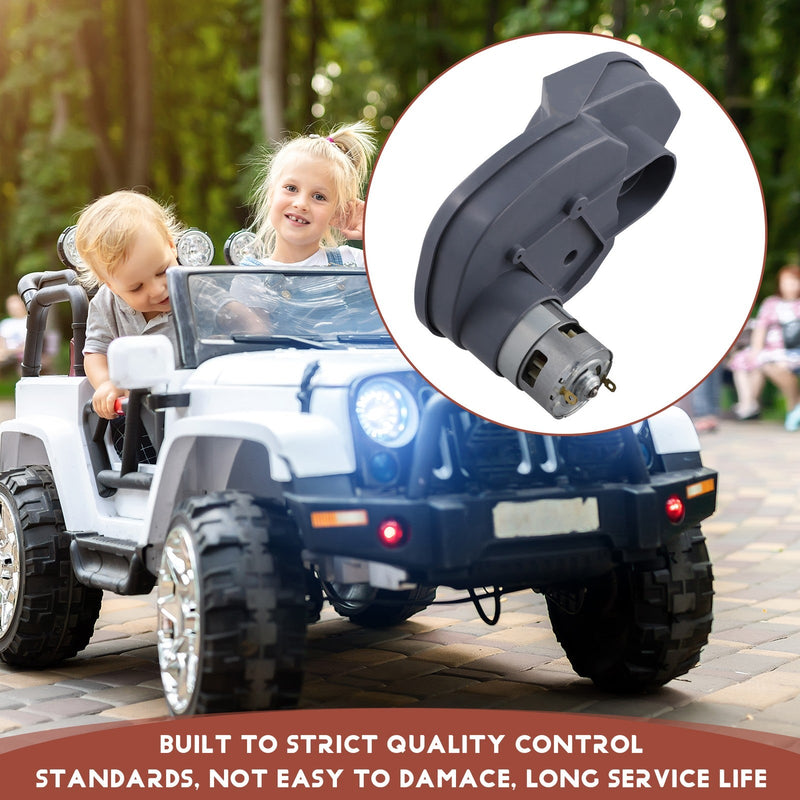 Load image into Gallery viewer, 24V 16000RPM RS755 Electric Motor for Children&#39;s Electric Cars with Gear Case
