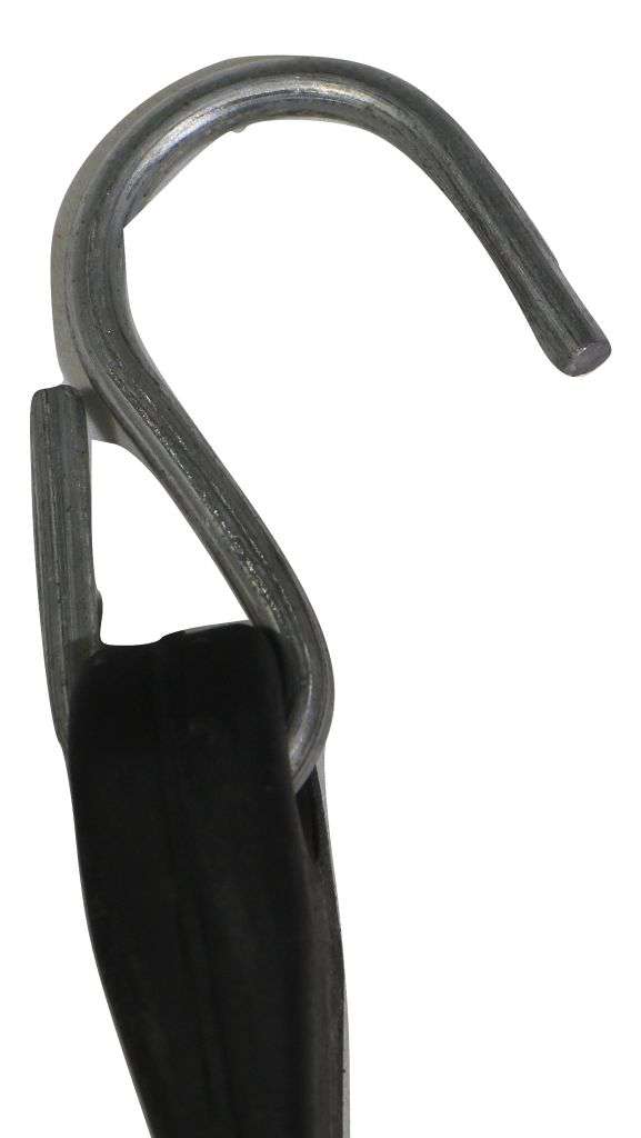 15", 21" and 31"Rubber Tarp Straps w/ Crimped S Hooks (20) of Each | 60 PACK