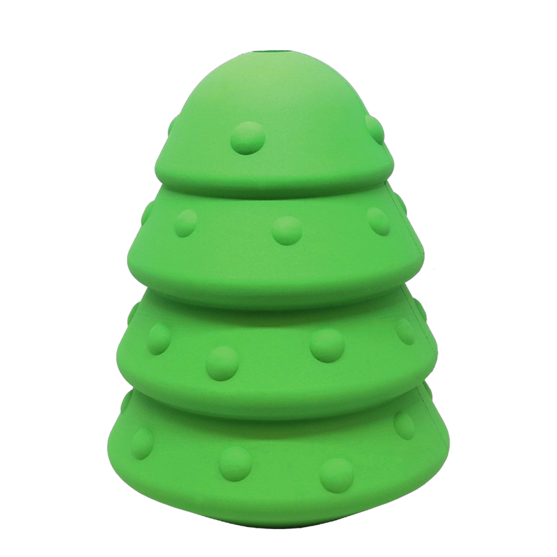 Load image into Gallery viewer, Christmas Tree Dog Toy - Durable Rubber Chew Toy for Large Dogs | USA Made
