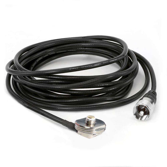 Rugged Radios 13 Ft Antenna Coax Cable with 3/8 NMO Mount