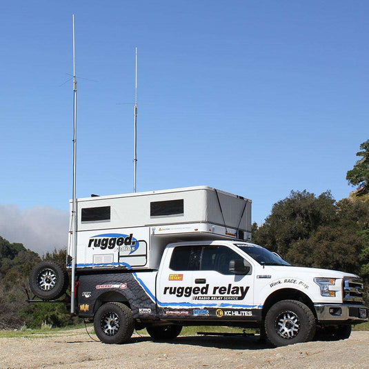 Rugged Radios 20 Ft Telescoping Flag Pole for Base Camp and Base Station Antenna