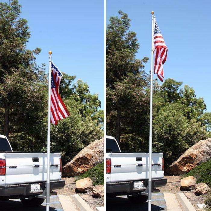Load image into Gallery viewer, Rugged Radios 20 Ft Telescoping Flag Pole for Base Camp and Base Station Antenna
