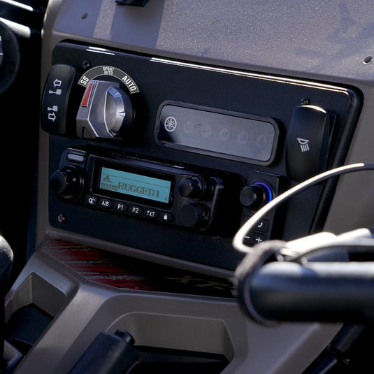 Rugged Radios 2024 Yamaha YXZ 1000R Complete Communication Kit with Bluetooth Intercom and 2-Way Radio