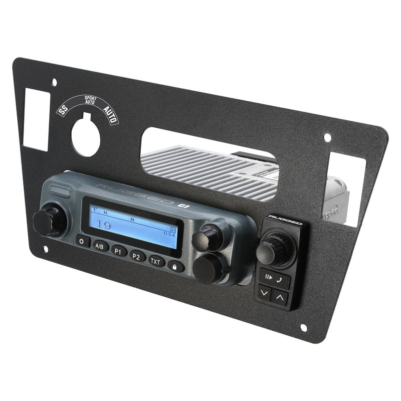 Load image into Gallery viewer, Rugged Radios 2024 Yamaha YXZ Mount for M1 / G1 / RM60 / GMR45 Mobile Radio and 696 Rocker Intercom
