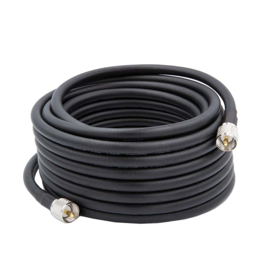 Rugged Radios HD Flag Pole Antenna Coax Cable for Base Camp and Base Stations