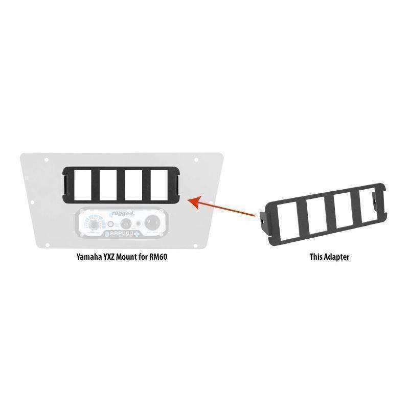 Load image into Gallery viewer, Rugged Radios 4 Rocker Switch Panel for Radio Delete Mount
