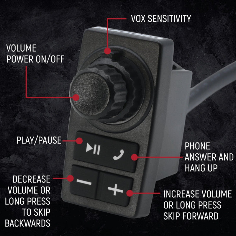 Load image into Gallery viewer, Rugged Radios 696 PLUS Remote Head Complete Master Communication Kit with Intercom and 2-Way Radio
