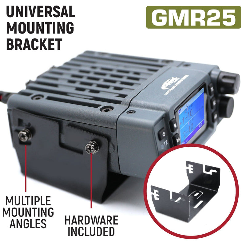 Load image into Gallery viewer, Rugged Radios Adventure Radio Kit - GMR25 Waterproof GMRS Mobile Radio Kit and External Speaker
