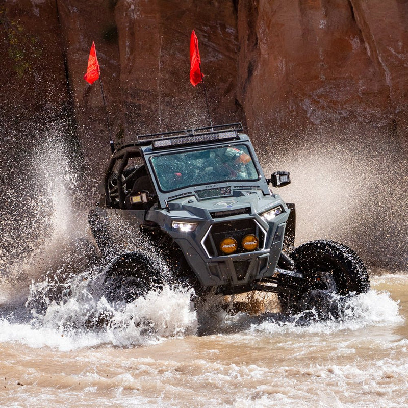Load image into Gallery viewer, Rugged Radios Adventure Radio Kit - GMR45 Powerful GMRS Mobile Radio Kit and External Speaker
