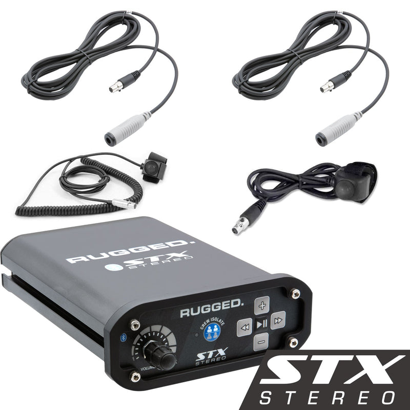 Load image into Gallery viewer, Rugged Radios BUILDER KIT with STX STEREO High Fidelity Bluetooth Intercom System
