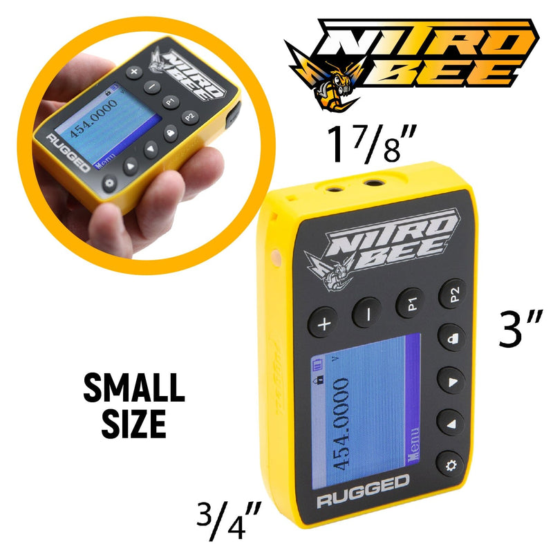 Load image into Gallery viewer, Rugged Radios BUNDLE - H80 Track Talk Linkable Intercom Headset with NITRO BEE XTREME UHF Race Receiver and Carry Bag
