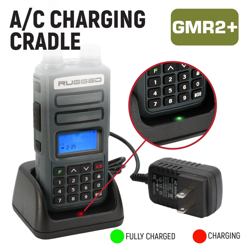 Load image into Gallery viewer, Rugged Radios BUNDLE - Rugged GMR2 PLUS GMRS and FRS Two Way Handheld Radio with Hand Mic
