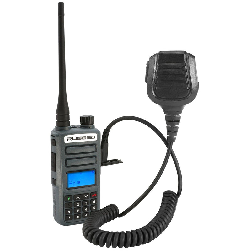 Load image into Gallery viewer, Rugged Radios BUNDLE - Rugged GMR2 PLUS GMRS and FRS Two Way Handheld Radio with Hand Mic
