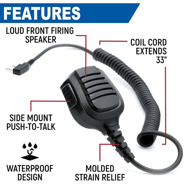 Load image into Gallery viewer, Rugged Radios Bundle - Rugged R1 Business Band Handheld Radio with Hand Mic
