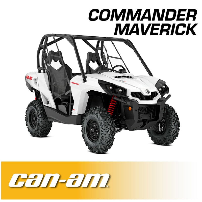 Load image into Gallery viewer, Rugged Radios Can-Am Commander and Late Model Maverick Complete Communication Kit with Bluetooth Intercom and 2-Way Radio - Dash Mount
