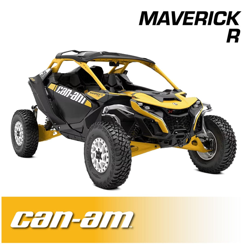 Load image into Gallery viewer, Rugged Radios Can-Am Maverick R Complete Communication Kit with Rocker Switch Bluetooth Intercom and 2-Way Radio
