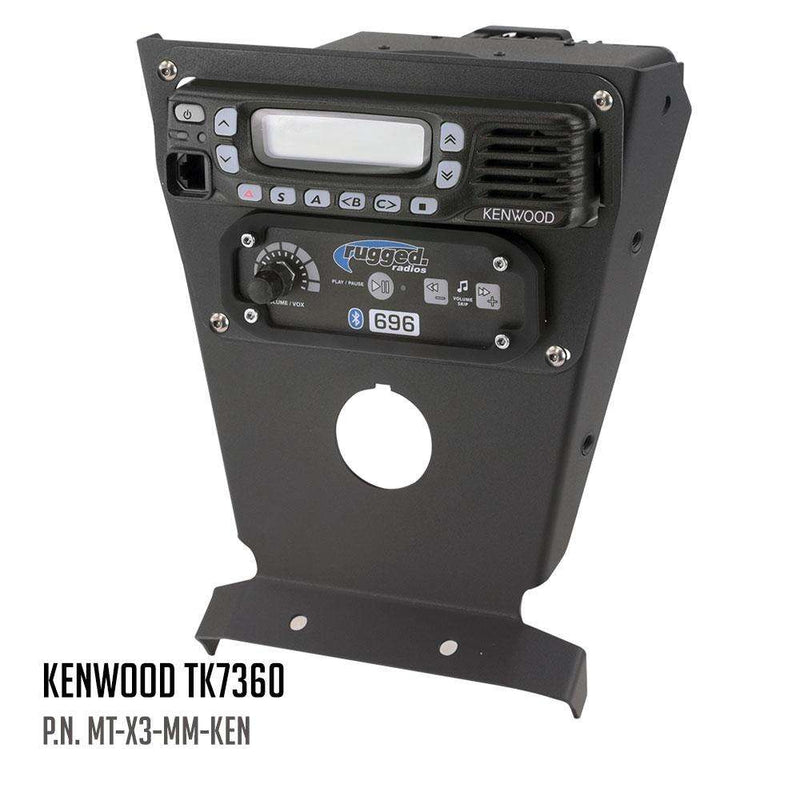 Load image into Gallery viewer, Rugged Radios Can-Am X3 Multi Mount Kit for Rugged UTV Intercoms and Radios
