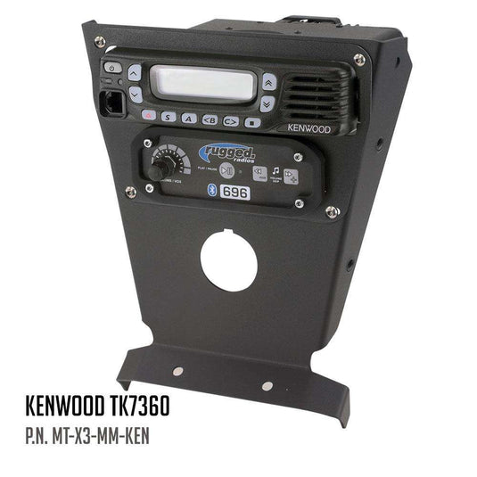Rugged Radios Can-Am X3 Multi Mount Kit for Rugged UTV Intercoms and Radios