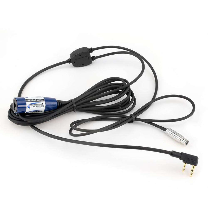 Load image into Gallery viewer, Rugged Radios Car Harness OFFROAD with 2-Pin Rugged Handheld Radio Connector
