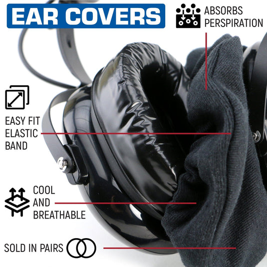 Rugged Radios Cloth Ear Covers for Headsets
