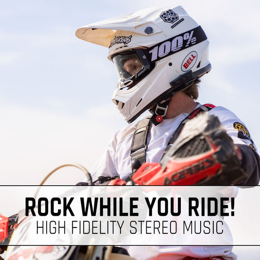 Rugged Radios CONNECT BT2 Bluetooth Headset for Motorcycle Helmet