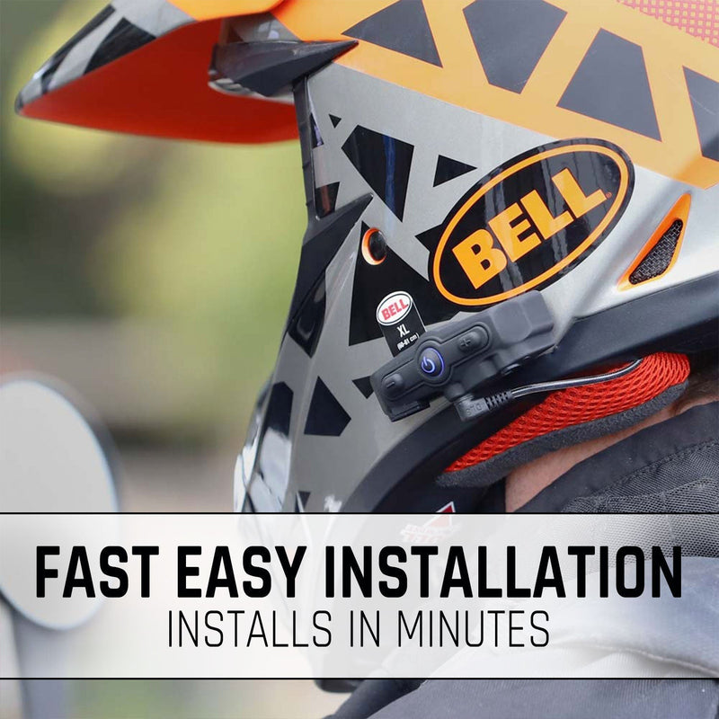 Load image into Gallery viewer, Rugged Radios CONNECT BT2 Bluetooth Headset for Motorcycle Helmet

