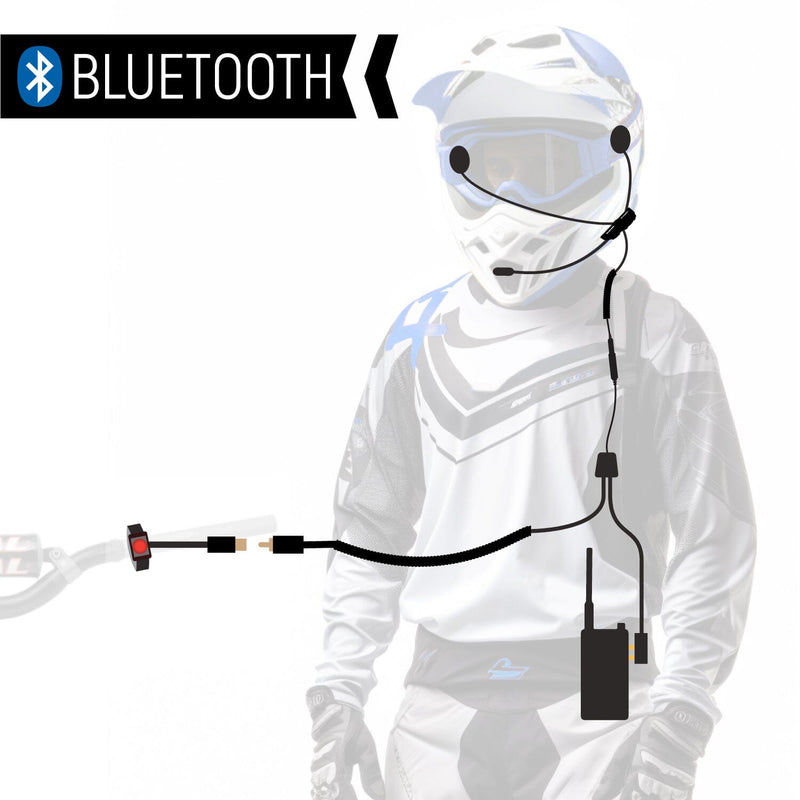 Load image into Gallery viewer, Rugged Radios CONNECT BT2 Bluetooth Moto Kit with GMRS Radio
