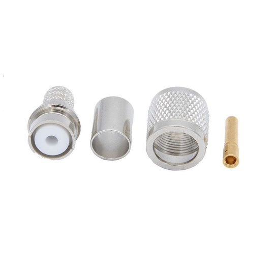 Rugged Radios Crimp-on Male PL-259 UHF Connector for Rugged LMR400-UF - RG8 Cable