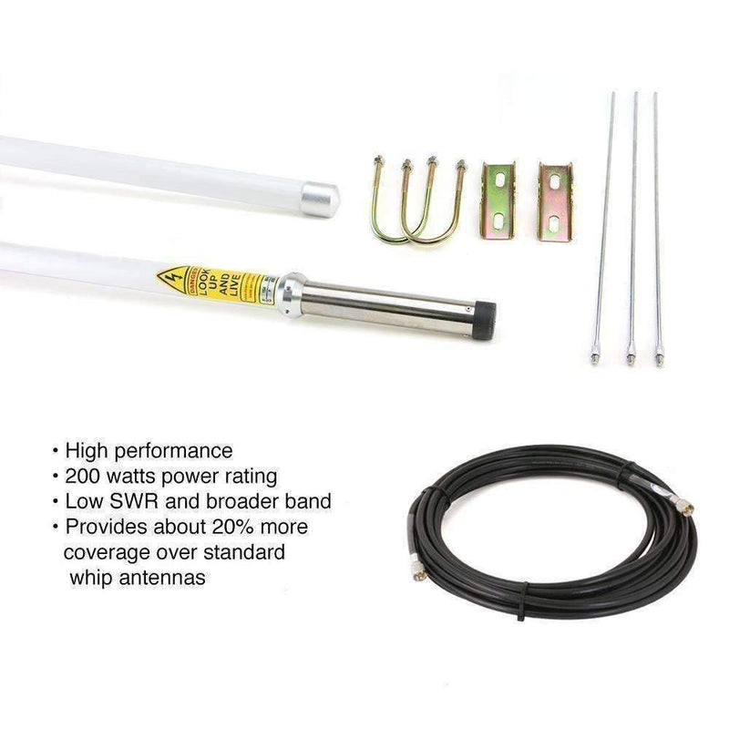 Load image into Gallery viewer, Rugged Radios Base Camp - Digital M1 Mobile Radio with Fiberglass Antenna Kit
