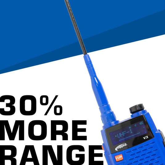 Rugged Radios Dual Band Ducky Antenna for Rugged V3 / RH5R Handheld Radios