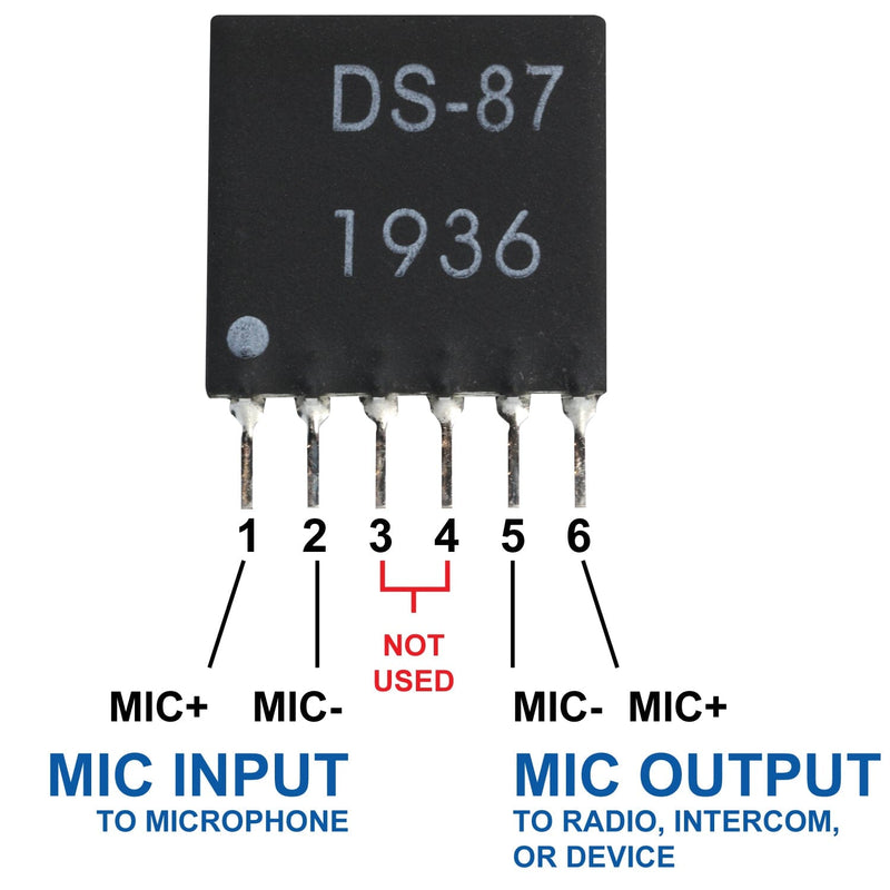 Load image into Gallery viewer, Rugged Radios Dynamic Microphone Preamplifier
