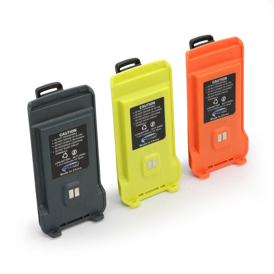 Rugged Radios GMR2 Replacement Battery with 12v Charge Port and Belt Clip