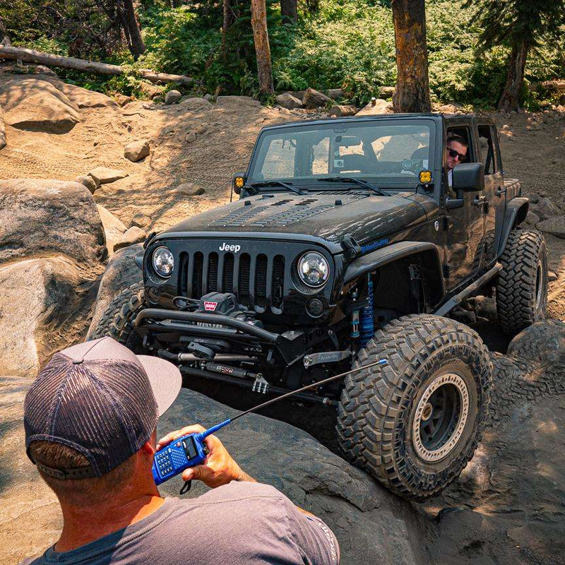 Load image into Gallery viewer, Rugged Radios GO FURTHER BUNDLE - for V3 and RH5R Handheld Radios - Long Range Antenna , XL Battery , and USB Charging Cable
