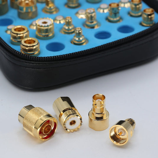 Rugged Radios Gold Plated BNC and NMO Antenna Connector Kit