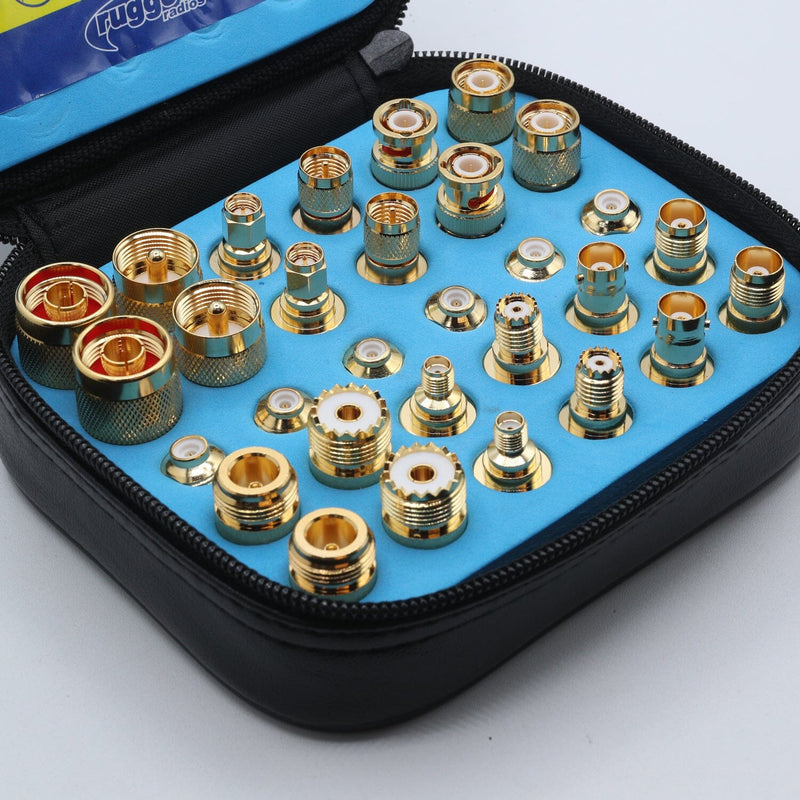 Load image into Gallery viewer, Rugged Radios Gold Plated BNC and NMO Antenna Connector Kit
