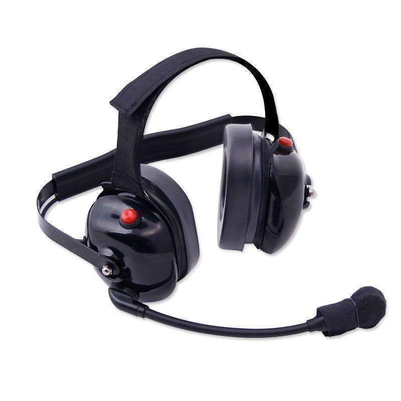 Load image into Gallery viewer, Rugged Radios H60 Dual Radio Behind the Head (BTH) Headset - Black
