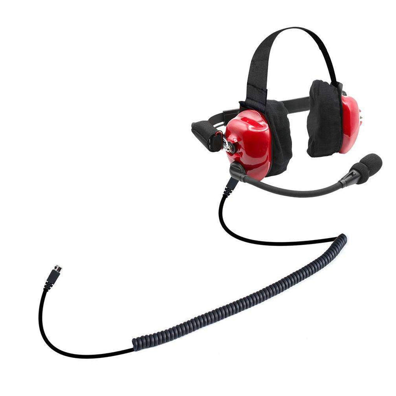 Load image into Gallery viewer, Rugged Radios H80 Track Talk Linkable Intercom Headset - Bring The Conversation To The Circle Track NASCAR event
