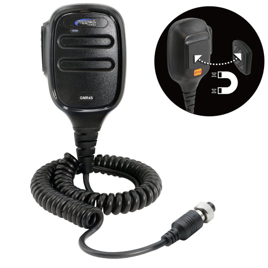 Rugged Radios Hand Mic for GMR45 Mobile Radio with Scosche MagicMount™