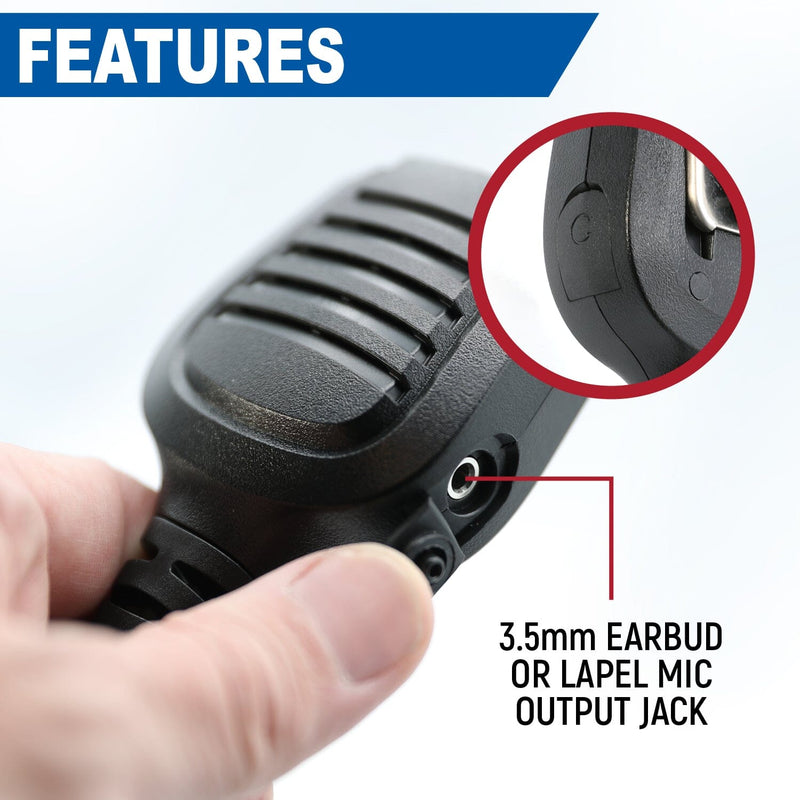 Load image into Gallery viewer, Rugged Radios Hand Speaker Mic Waterproof for Handheld Radios

