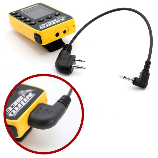 Rugged Radios Headset to Scanner (Nitro Bee Xtreme) Straight Cord - Short