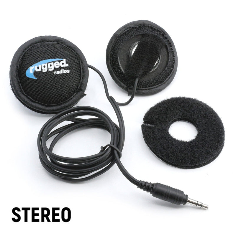 Load image into Gallery viewer, Rugged Radios Velcro Mount Helmet Speakers - Mono and Stereo
