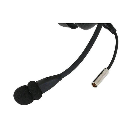 Rugged Radios HS10 Fire Safety Over the Head OTH Headset with Mic On Off Switch