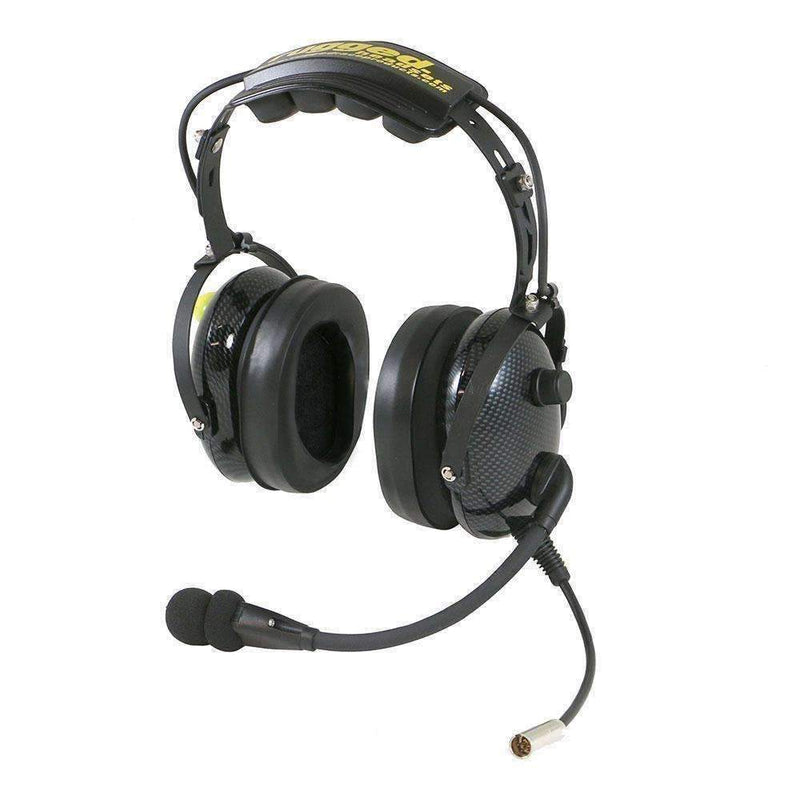 Load image into Gallery viewer, Rugged Radios HS10 Fire Safety Over the Head OTH Headset with Mic On Off Switch
