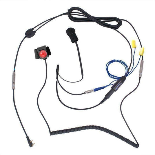 Rugged Radios IMSA 4C Driver Communication Kit for Rugged or Kenwood Radios