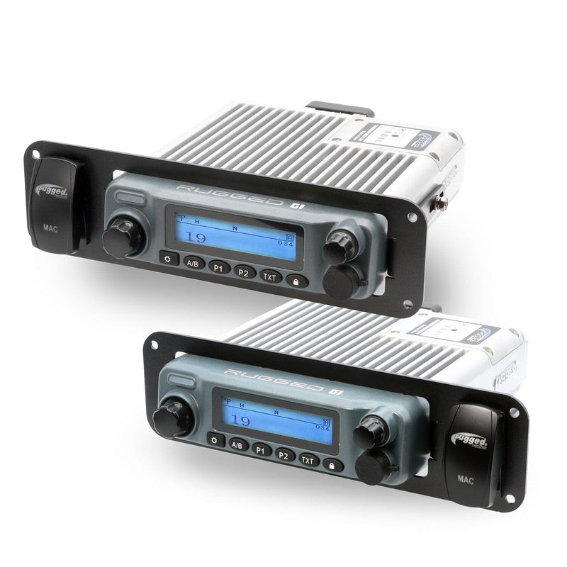 Load image into Gallery viewer, Rugged Radios In-Dash Mount with Switch Hole for Rugged Radios
