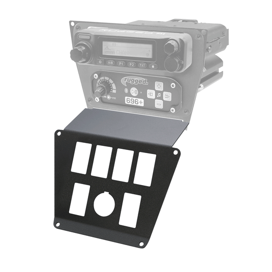 Rugged Radios Lower Accessory Panel for Polaris Polaris RZR PRO XP, RZR Turbo R, and RZR PRO R Dash Mount Radio and Intercom