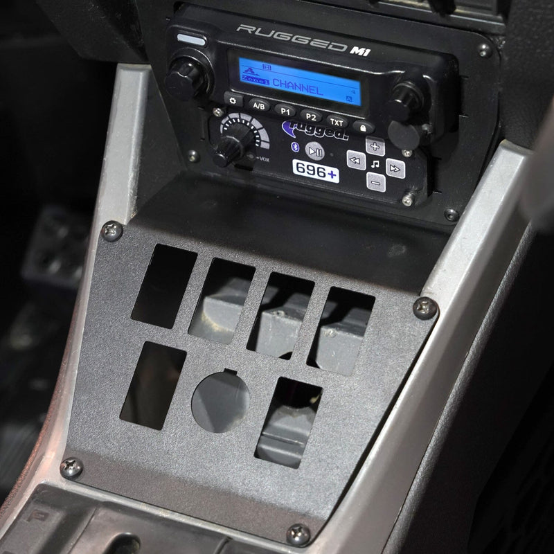 Load image into Gallery viewer, Rugged Radios Lower Accessory Panel for Polaris Polaris RZR PRO XP, RZR Turbo R, and RZR PRO R Dash Mount Radio and Intercom
