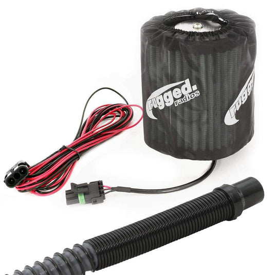 Rugged Radios MAC-1X Single Person High Output Helmet Air Pumper (Bundle)