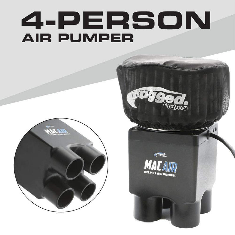 Load image into Gallery viewer, Rugged Radios MAC Air 4-Person Helmet Air Pumper (Pumper Only)
