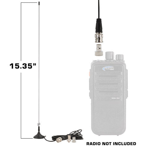 Load image into Gallery viewer, Rugged Radios Magnetic Mount Dual Band Antenna for Rugged Handheld Radios R1, RDH-X, V3, RDH-16, RH-5R
